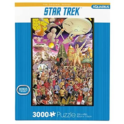 AQUARIUS Star Trek puzzel (3000 stukjes Jigsaw puzzel) – officieel gelicentieerd Star Trek Merchandise & Collectibles – Glare Free – Precision Fit – virtueel geen puzzel stof – 81 x 101 cm AQUARIUS Star Trek puzzel (3000 stukjes Jigsaw puzzel) – officieel gelicentieerd Star Trek Merchandise & Collectibles – Glare Free – Precision Fit – virtueel geen puzzel stof – 81 x 101 cm