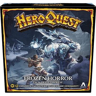 Avalon Hill , HeroQuest Frozen Horror, Business Pack, Dungeon Crawler Fantasy Style Adventure Game, om te spelen moet je het HeroQuest basisspeelsysteem hebben Avalon Hill , HeroQuest Frozen Horror, Business Pack, Dungeon Crawler Fantasy Style Adventure Game, om te spelen moet je het HeroQuest basisspeelsysteem hebben