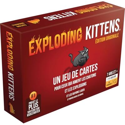 Asmodee Exploding Kittens NL vanaf 7+ 2-5 SPELERS 15 MIN Bordspel Asmodee Exploding Kittens NL vanaf 7+ 2-5 SPELERS 15 MIN Bordspel