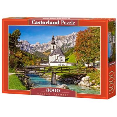 Castorland C-300464 Ramsau Puzzel Duitsland meerkleurig Castorland C-300464 Ramsau Puzzel Duitsland meerkleurig