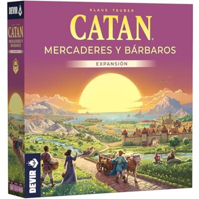 Devir Catan: markten en barbaro's, uitbreiding, gezelschapsspel, gezelschapsspel, gezelschapsspel met vrienden (BGMERCADERES) Devir Catan: markten en barbaro's, uitbreiding, gezelschapsspel, gezelschapsspel, gezelschapsspel met vrienden (BGMERCADERES)