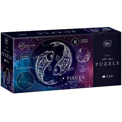 Interdruk PUZ250ZS12P Puzzel 12 vissen 48 × 33 cm Interdruk PUZ250ZS12P Puzzel 12 vissen 48 × 33 cm