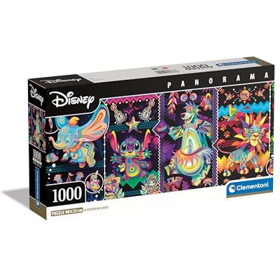 Clementoni Puzzel Panorama Joys 1000 stukjes puzzel voor volwassenen 14-99 jaar, gemaakt in Italië, 39876 Clementoni Puzzel Panorama Joys 1000 stukjes puzzel voor volwassenen 14-99 jaar, gemaakt in Italië, 39876