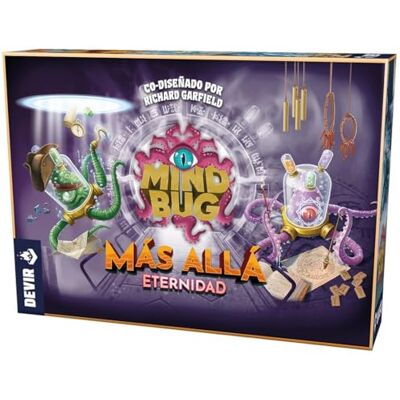 Devir Mindbug: uitbreiding verder dan de eeuwigheid, bordspel, kaartspel, grappig spel met vrienden, 2 spelers (BGMBETSP) Devir Mindbug: uitbreiding verder dan de eeuwigheid, bordspel, kaartspel, grappig spel met vrienden, 2 spelers (BGMBETSP)