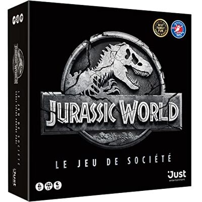 Cartamundi Frankrijk en Just Games Jurassic World – gezelschapsspel – bordspel – 2 tot 6 spelers vanaf 12 jaar Cartamundi Frankrijk en Just Games Jurassic World – gezelschapsspel – bordspel – 2 tot 6 spelers vanaf 12 jaar