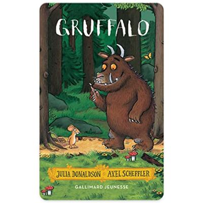 YOTO Gruffalo (Franse editie) Julia Donaldson audioboek Gallimard Jeunesse voor Player en Mini Interactieve luidspreker 3-5 jaar YOTO Gruffalo (Franse editie) Julia Donaldson audioboek Gallimard Jeunesse voor Player en Mini Interactieve luidspreker 3-5 jaar