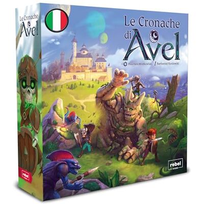 Asmodee Le Cronache di Avel Tafelspel in het Italiaans Asmodee Le Cronache di Avel Tafelspel in het Italiaans