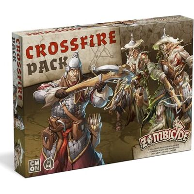 CMON Zombicide White Death: Crossfire Pack – voeg nieuwe bewakers en zombies toe aan je spelletjes! Coöperatief strategiespel met tafelfiguren, vanaf 14 jaar, 1-6 spelers, 1 uur speeltijd, CMON Zombicide White Death: Crossfire Pack – voeg nieuwe bewakers en zombies toe aan je spelletjes! Coöperatief strategiespel met tafelfiguren, vanaf 14 jaar, 1-6 spelers, 1 uur speeltijd,