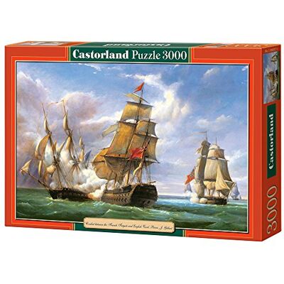 Castorland Puzzel 3000 stukjes Vessels: De slag bij Trafalgar Castorland Puzzel 3000 stukjes Vessels: De slag bij Trafalgar
