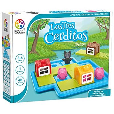 SmartGames Smart Games – spel de drie biggetjes SmartGames Smart Games – spel de drie biggetjes