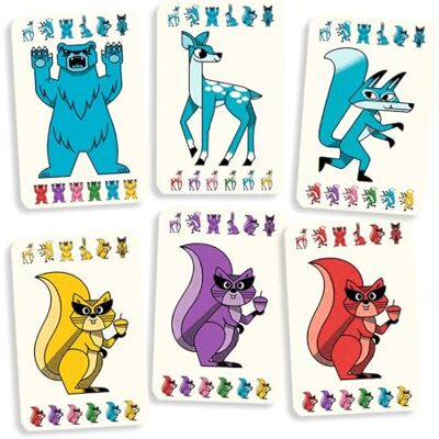 Djeco T&G Kaartspellen met specifiek spel, meerkleurig (35083) Djeco T&G Kaartspellen met specifiek spel, meerkleurig (35083)