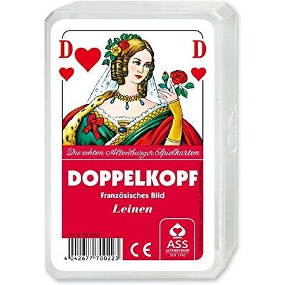 ASS Altenburger 22570022 22570022 dubbele kop met reliëf, wit ASS Altenburger 22570022 22570022 dubbele kop met reliëf, wit