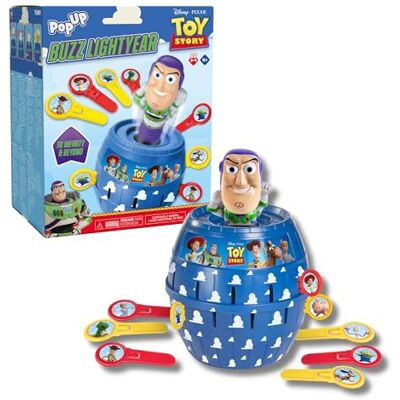 TOMY Pop Up Buzz Lightype, actiespel voor kinderen, grappig spel met stokjes, Disney Pixar Buzz Lightype, snel reactiespel voor 2-4 spelers, vanaf 4 jaar TOMY Pop Up Buzz Lightype, actiespel voor kinderen, grappig spel met stokjes, Disney Pixar Buzz Lightype, snel reactiespel voor 2-4 spelers, vanaf 4 jaar