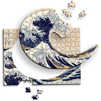 Trefl – Houten Puzzel: De Grote Golf, Hokusai Katsushika -200 elementen, Kunstpuzzel, Beroemde Schilderijen, voor Volwassenen en Kinderen vanaf 9 jaar Trefl – Houten Puzzel: De Grote Golf, Hokusai Katsushika -200 elementen, Kunstpuzzel, Beroemde Schilderijen, voor Volwassenen en Kinderen vanaf 9 jaar