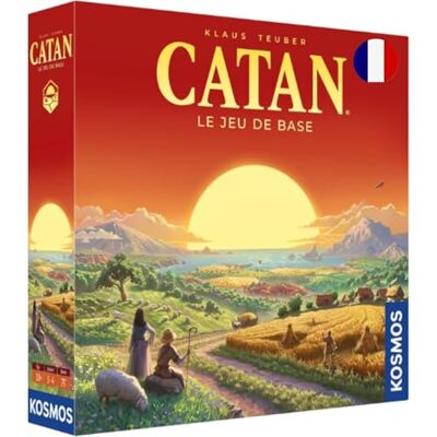 CATAN Asmodee Kosmos wereldwijd strategisch bordspel bordspellen familie / insider vanaf 10 jaar 3 tot 4 spelers 60 tot 120 minuten Franse versie CATAN Asmodee Kosmos wereldwijd strategisch bordspel bordspellen familie / insider vanaf 10 jaar 3 tot 4 spelers 60 tot 120 minuten Franse versie