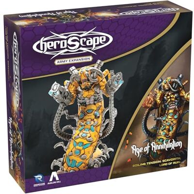 Renegade Game Studios Renegade Games: Heroscape: Scavorith, Lord of Ruin Army Expansion, 1 Unpainted Volledig Gemonteerd Figuur & 1 Legerkaart, Miniaturen Game Accessoires Renegade Game Studios Renegade Games: Heroscape: Scavorith, Lord of Ruin Army Expansion, 1 Unpainted Volledig Gemonteerd Figuur & 1 Legerkaart, Miniaturen Game Accessoires