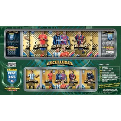 Panini FIFA 365 2026 Trading Cards Game Excellence Set Panini FIFA 365 2026 Trading Cards Game Excellence Set