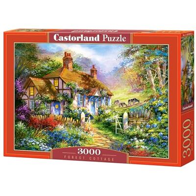 Castorland Hütte am Waldrand (puzzel): Forest Cottage Castorland Hütte am Waldrand (puzzel): Forest Cottage