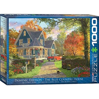 EuroGraphics The Blue Country House (puzzel) EuroGraphics The Blue Country House (puzzel)