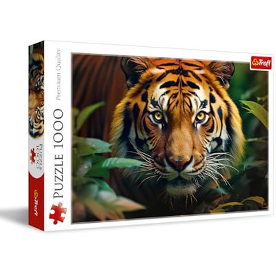 Trefl Wilde tijger – puzzel 1000 stukjes – doe-het-zelf puzzel met dieren, creatief entertainment, vrije tijd, klassieke puzzel voor volwassenen en kinderen vanaf 12 jaar Trefl Wilde tijger – puzzel 1000 stukjes – doe-het-zelf puzzel met dieren, creatief entertainment, vrije tijd, klassieke puzzel voor volwassenen en kinderen vanaf 12 jaar