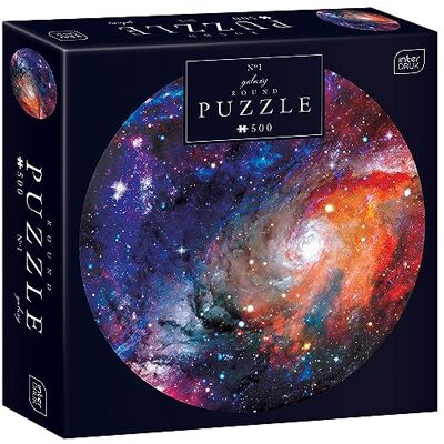 Interdruk Puz500RG1 Galaxy puzzel nr. 1, diameter 63 cm Interdruk Puz500RG1 Galaxy puzzel nr. 1, diameter 63 cm