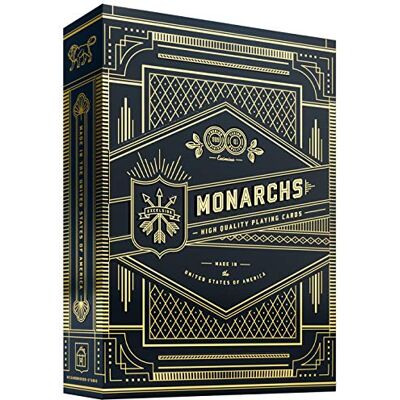 Theory11 Monarch speelkaarten zwart Theory11 Monarch speelkaarten zwart