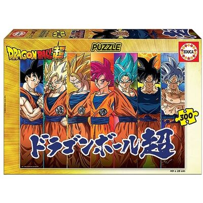 Educa Dragon Ball Super Puzzel Goku 300 stukjes. Vanaf 8 jaar (19188) Educa Dragon Ball Super Puzzel Goku 300 stukjes. Vanaf 8 jaar (19188)
