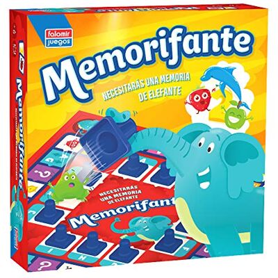 Falomir Memorifant, educatief spel ter bevordering van de aandacht en het geheugen, meerkleurig (1) Falomir Memorifant, educatief spel ter bevordering van de aandacht en het geheugen, meerkleurig (1)