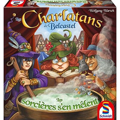 SCHMIDT Spiele 88231 Charlatans uitbreiding heksen vermengen, strategiespel SCHMIDT Spiele 88231 Charlatans uitbreiding heksen vermengen, strategiespel