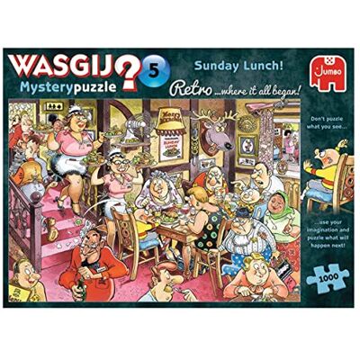Jumbo Wasgij Retro Mystery 5 1000 stukjes Jumbo Wasgij Retro Mystery 5 1000 stukjes