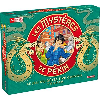 Lansay The Mysteries of Peking Originele editie Bordspel Raadsels en onderzoeken tussen vrienden of familie vanaf 8 jaar 2 tot 6 spelers Lansay The Mysteries of Peking Originele editie Bordspel Raadsels en onderzoeken tussen vrienden of familie vanaf 8 jaar 2 tot 6 spelers