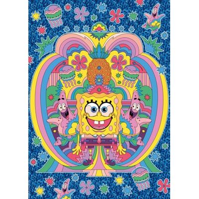 SCHMIDT Spiele 58588 Puzzel met 1000 stukjes om hulde te brengen aan Spongebob, meerkleurig SCHMIDT Spiele 58588 Puzzel met 1000 stukjes om hulde te brengen aan Spongebob, meerkleurig