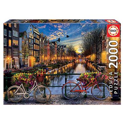 Educa Puzzel met 2000 stukjes voor volwassenen Amsterdam vanaf 14 jaar (17127) Educa Puzzel met 2000 stukjes voor volwassenen Amsterdam vanaf 14 jaar (17127)
