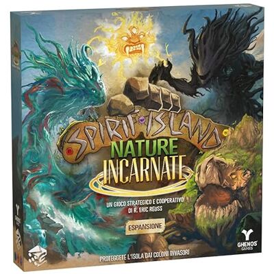 Ghenos Games Spirit Island: Nature Incarnate Coöperatief gezelschapsspel voor volwassenen en jongeren vanaf 14 jaar 1-6 spelers 90 min Italiaanse editie (uitbreiding) Ghenos Games Spirit Island: Nature Incarnate Coöperatief gezelschapsspel voor volwassenen en jongeren vanaf 14 jaar 1-6 spelers 90 min Italiaanse editie (uitbreiding)