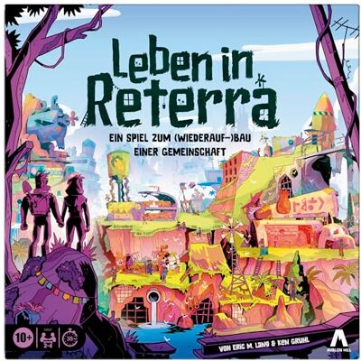 Avalon Hill Hasbro F8847100 Het leven in Reterra Avalon Hill Hasbro F8847100 Het leven in Reterra