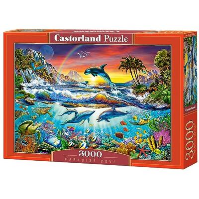 Castorland C-300396-2 puzzel baai in het paradijs 3000 stukjes Castorland C-300396-2 puzzel baai in het paradijs 3000 stukjes