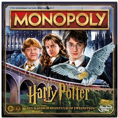 Hasbro Monopoly bordspel Harry Potter Edition Nederlandse versie Hasbro Monopoly bordspel Harry Potter Edition Nederlandse versie