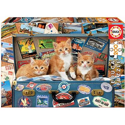 Educa Kinderpuzzel 200 stukjes Reiziger kittens. Puzzel bestaat uit 200 grote stukjes. Afmetingen bij benadering wanneer opgebouwd: 40 x 28 cm. Vanaf 6 jaar (18065) Educa Kinderpuzzel 200 stukjes Reiziger kittens. Puzzel bestaat uit 200 grote stukjes. Afmetingen bij benadering wanneer opgebouwd: 40 x 28 cm. Vanaf 6 jaar (18065)