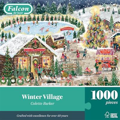 Falcon Winter Village (1000 stuks) Falcon Winter Village (1000 stuks)