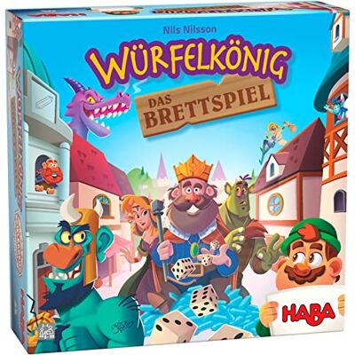HABA 306400 koning van de dobbelstenen gezelschapsspel, dobbelspellen vanaf 8 jaar, gemaakt in Duitsland HABA 306400 koning van de dobbelstenen gezelschapsspel, dobbelspellen vanaf 8 jaar, gemaakt in Duitsland