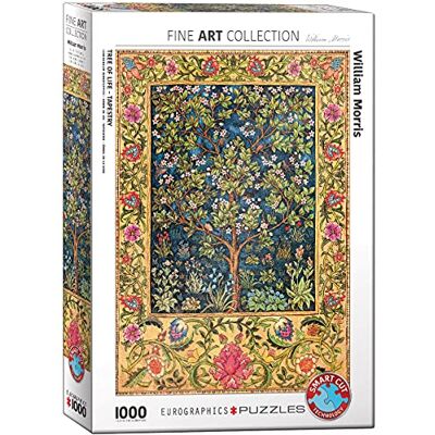 EuroGraphics Tree of Life Wandtapijt van William Morris EuroGraphics Tree of Life Wandtapijt van William Morris