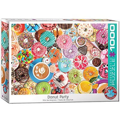EuroGraphics EG60005602 Puzzel Donut Party Divers 1000 stukjes EuroGraphics EG60005602 Puzzel Donut Party Divers 1000 stukjes