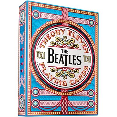 Theory11 The Beatles (speelkaarten) blauwe versie Theory11 The Beatles (speelkaarten) blauwe versie