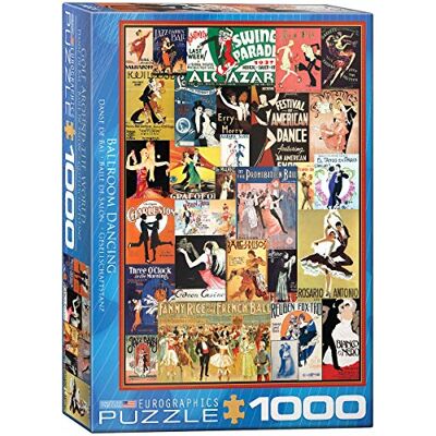 EuroGraphics Ballroom Dancing puzzel van 15,240 tot 2,377,4 cm (1000 stuks) EuroGraphics Ballroom Dancing puzzel van 15,240 tot 2,377,4 cm (1000 stuks)