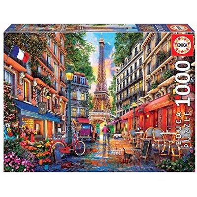 Educa Puzzel van 1000 stukjes voor volwassenen Parijs, Dominic Davison vanaf 14 jaar (19019) Educa Puzzel van 1000 stukjes voor volwassenen Parijs, Dominic Davison vanaf 14 jaar (19019)