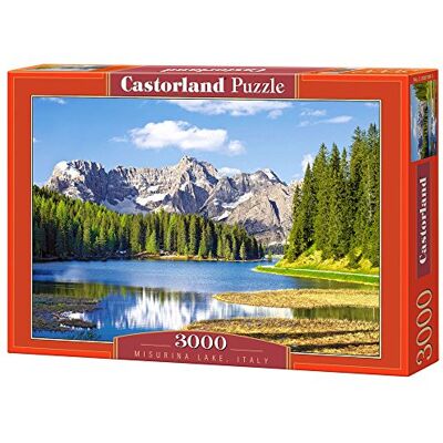 Castorland C-300198-2 Puzzel Dolomieten Meer van Misurina 3000 stukjes Castorland C-300198-2 Puzzel Dolomieten Meer van Misurina 3000 stukjes