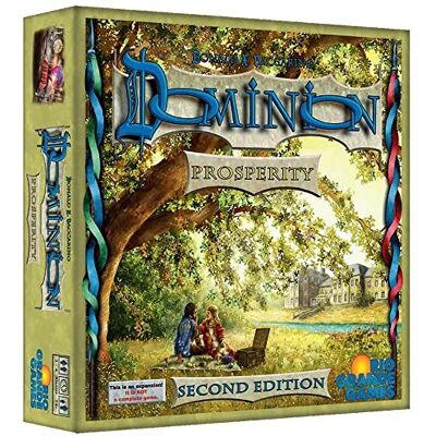Dominion: Prosperity uitbreiding 2e editie vanaf 14 jaar, 2-4 spelers, 30 minuten (RIO622) Dominion: Prosperity uitbreiding 2e editie vanaf 14 jaar, 2-4 spelers, 30 minuten (RIO622)