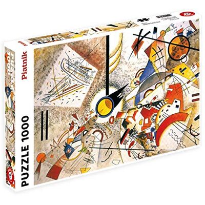 Piatnik Kandinsky Bustling aquarel: 1000 STUKS Piatnik Kandinsky Bustling aquarel: 1000 STUKS