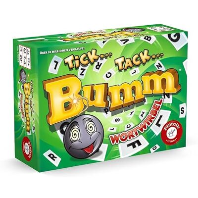 Piatnik Tick Tack Bumm Wortwirbel: Explosiver Buchstabensalat Piatnik Tick Tack Bumm Wortwirbel: Explosiver Buchstabensalat