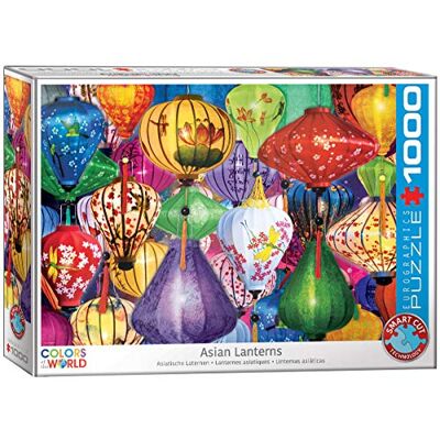 EuroGraphics Aziatische Lanterns 1000 stukjes puzzel EuroGraphics Aziatische Lanterns 1000 stukjes puzzel